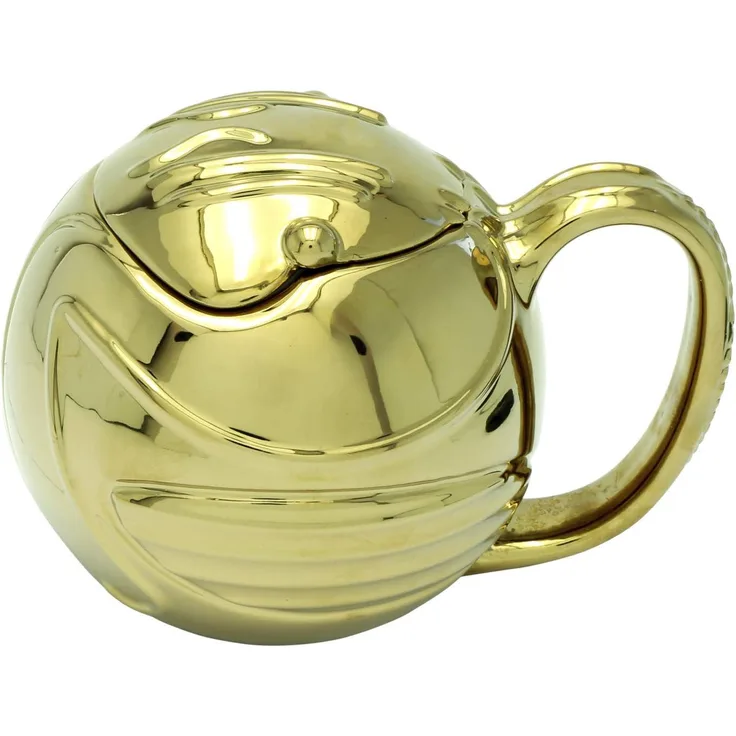 HARRY POTTER - Mug 3D Golden Snitch mit Deckel 450ml