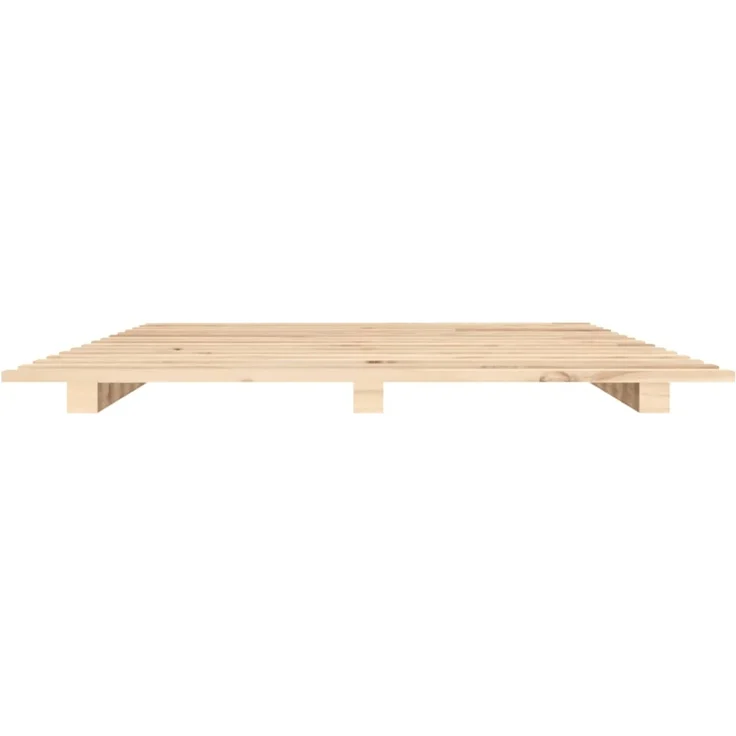 vidaXL Massivholzbett 135x190 cm Kiefer 824608 – Bild 4