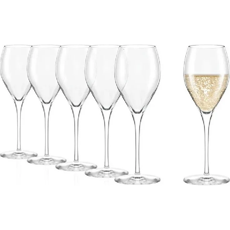 Stölzle Lausitz PRESTIGE Champagnerglas 345 ml 6er Set