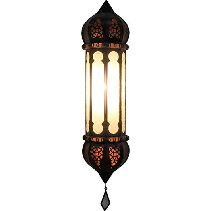 Marokkanische Wandlampe Ruya Weiß – Bild 3