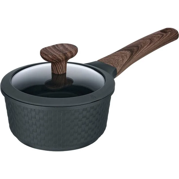 RESTO Kitchenware Kasserolle Ran, Kochtopf antihaftbeschichtet und spülmaschinenfest, Aluminiumguss (2-tlg), Geeignet für alle Herdarten, auch Induktion, im Geschenkkarton