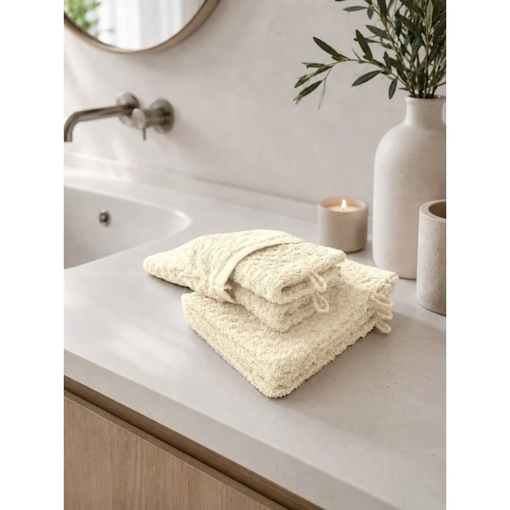 OTTO home Waschlappen Corrin, 6 Premium Waschlappen, 500 gr/m², 16x22cm, (6-St), 100% Baumwolle, mit Struktur, weich, uni, 5 Jahre Garantie – Bild 2