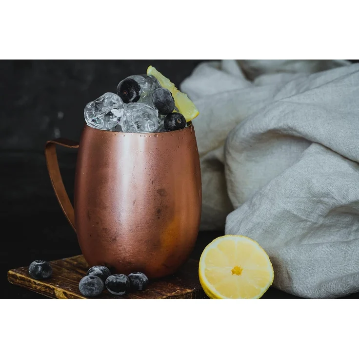 KitchenCraft Moscow Mule-Becher doppelwandig Kupfer – Bild 3