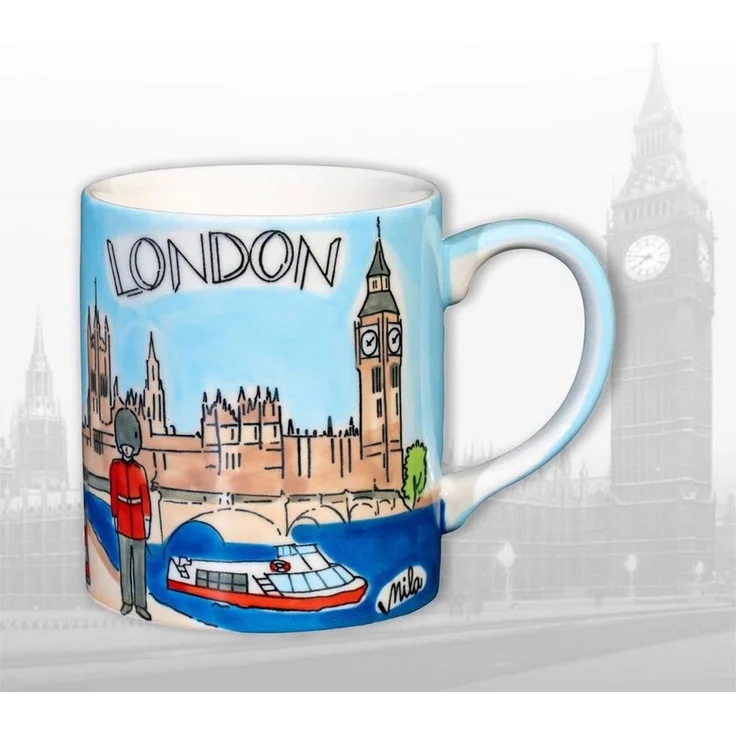 Mila Becher Mila Keramik Städte-Becher London, Keramik – Bild 4