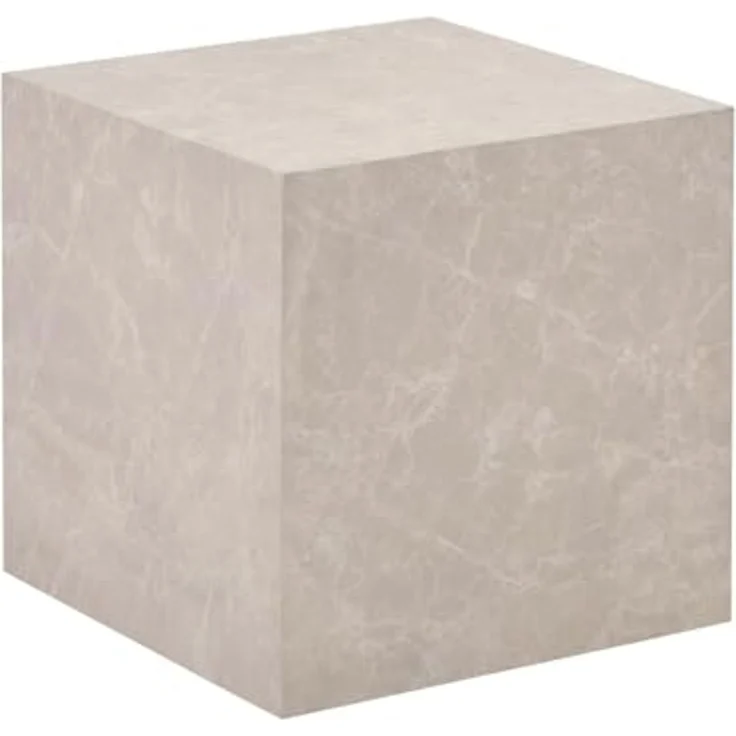 HOME DELUXE Couchtisch AMIRI M 50 x 50 x 50 cm, Marmoroptik, Wohnzimmertisch, Beistelltisch – Bild 6