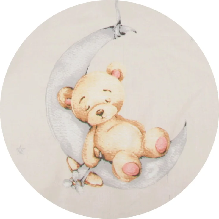 Kinder Betten-Set inkl. Bettwäsche 100x135cm / 40x60cm Bärchen Beige – Bild 9