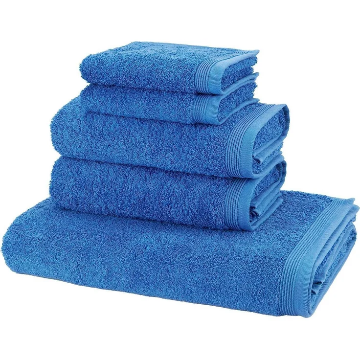 Möve Handtuch Set Basic, Walkfrottier (Set, 5-St), in hochwertigster Walkfrottier Qualität – Bild 1