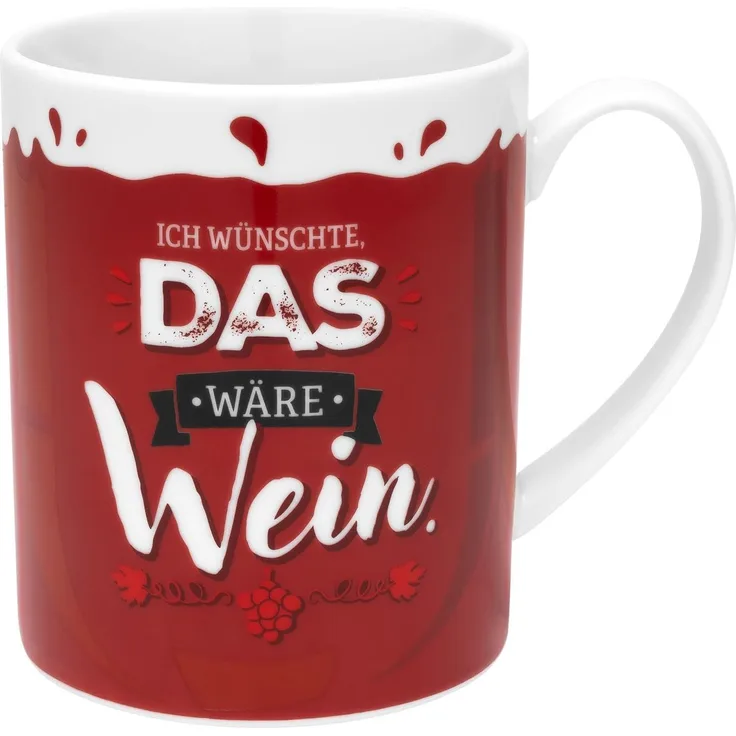 Kaffeetasse Kaffee Tee XL-Tasse Becher 60cl Sheepworld Gruss & Co Auswahl Motiv Wein 48814