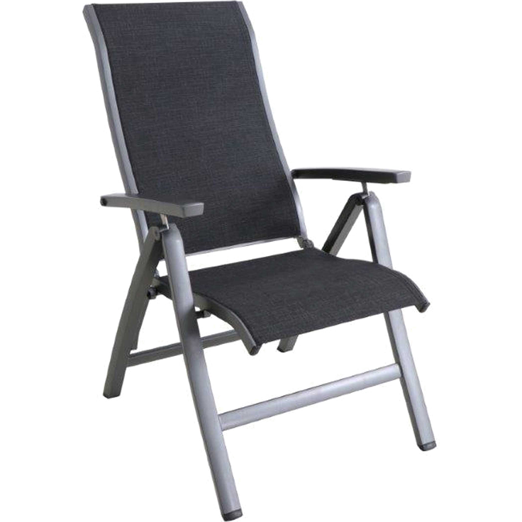 ROYAL KENSINGTON PLUS Klappsessel Gestell: Aluminium Iron Grey ( Ohne Kissen )