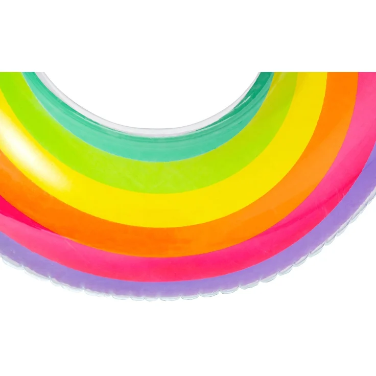 Rainbow Dreams™ 2-Personen-Schwimmring mit Kopfstütze 172 x 102 x 53 cm – Bild 6
