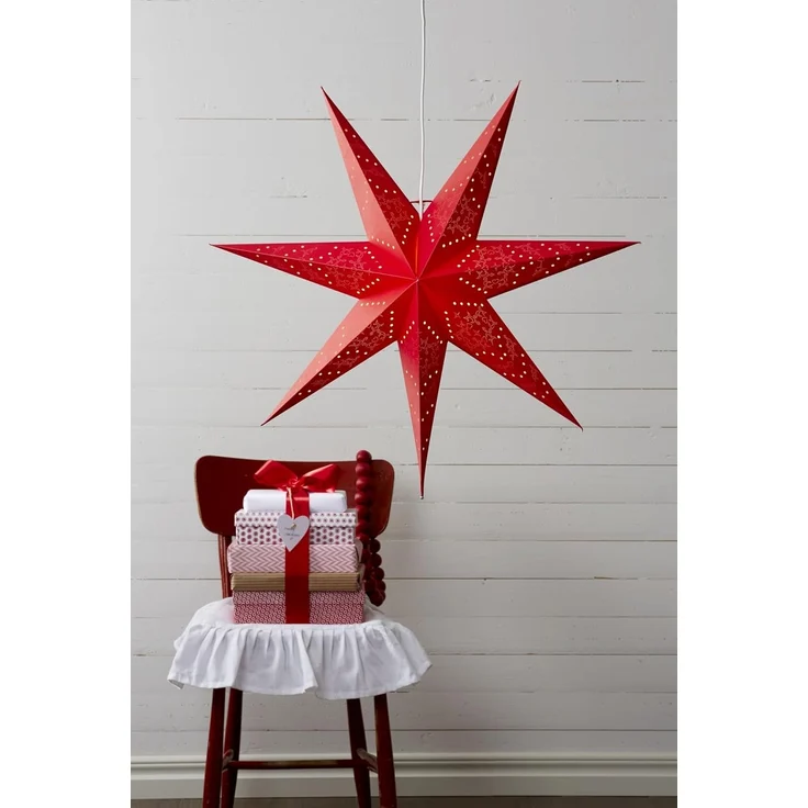 Papierstern "Sensy Star 70", rot – Bild 2