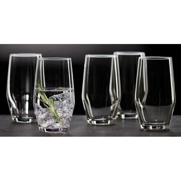 Ritzenhoff & Breker Longdrinkglas Salsa, Glas, robust und kristallklar, 6-teilig – Bild 2
