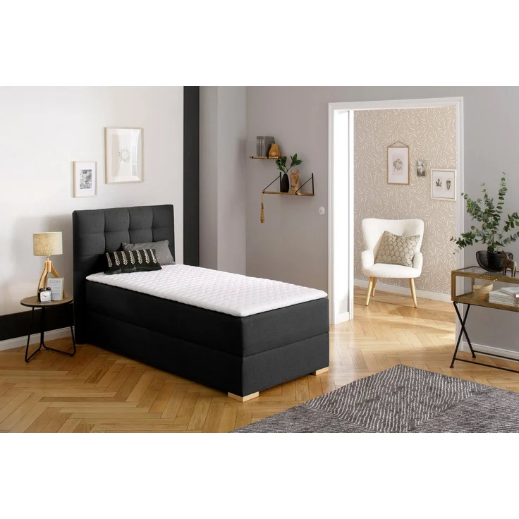 Home affaire Boxbett Olivet, in 4 Farben, 4 Breiten, 2 Matratzenarten, auch in Überlänge 220 cm – Bild 1