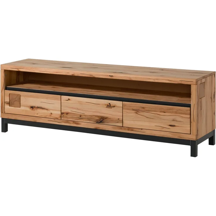 TV-Board Kernbuche 170 x 40 x 56 natur geölt VILLANDERS #114