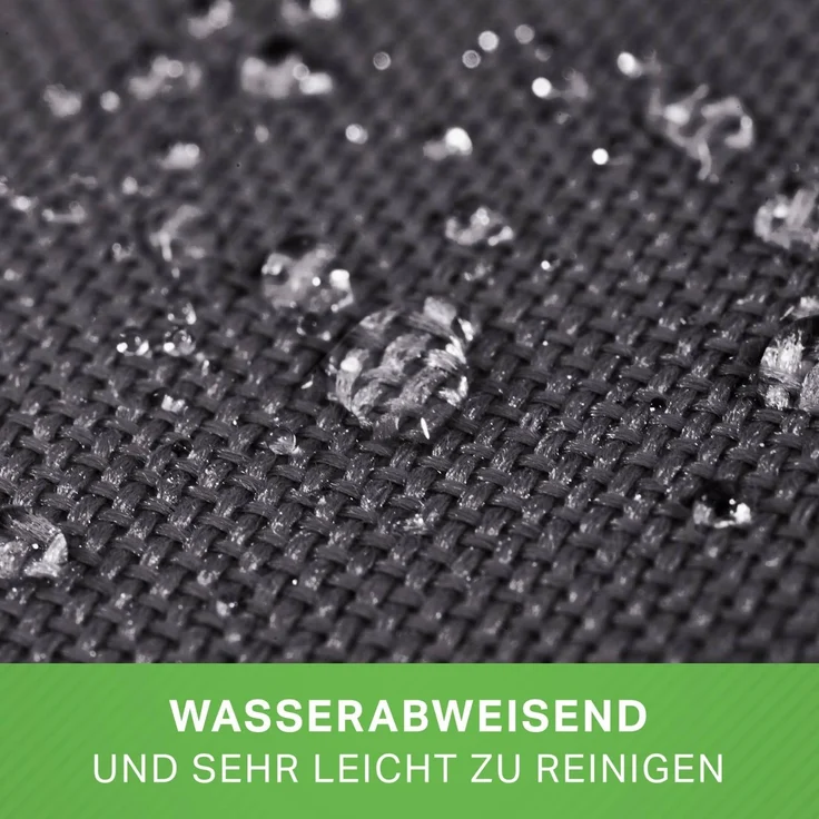 Green Bean® Outdoor Sitzsack, waschbar & wetterfest, Polyester-PVC-Stoff, Anthrazit, 140x180 cm, 380 Liter – Bild 3