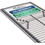 Stabiler Lattenrost 90x200 cm - bis 240 kg belastbar - fertig montiert - XXL Lattenrost in 90x200 cm