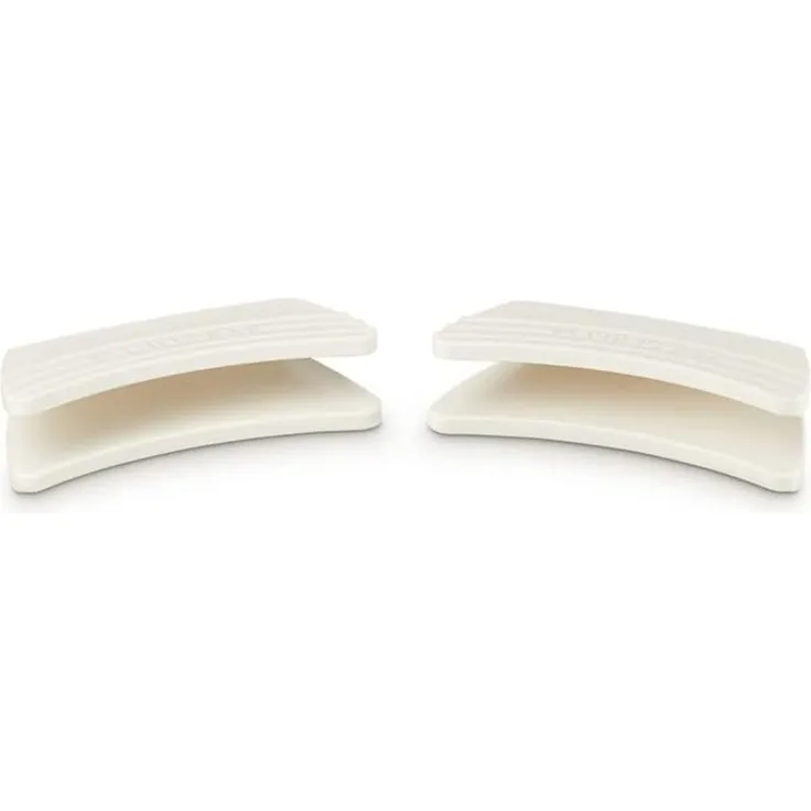 Le Creuset Silikon-Griffschutz (2er-Set) Meringue