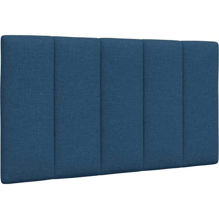 vidaXL Kopfteil-Kissen "Hanko" Blau 90 cm Stoff – Bild 1