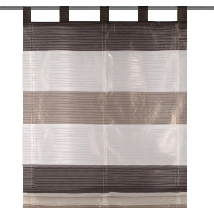 HOME WOHNIDEEN Raffrollo GABI, mit Schlaufen, freihängend, Effektvoile – Bild 2