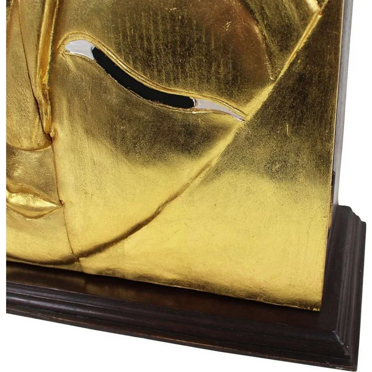 Oriental Galerie Hängeschrank Hängeschrank Buddha 65 cm Braun Gold (1-St) Flurschrank, Medizinschrank, Schlüsselablage, Dielenschrank zum hängen – Bild 3