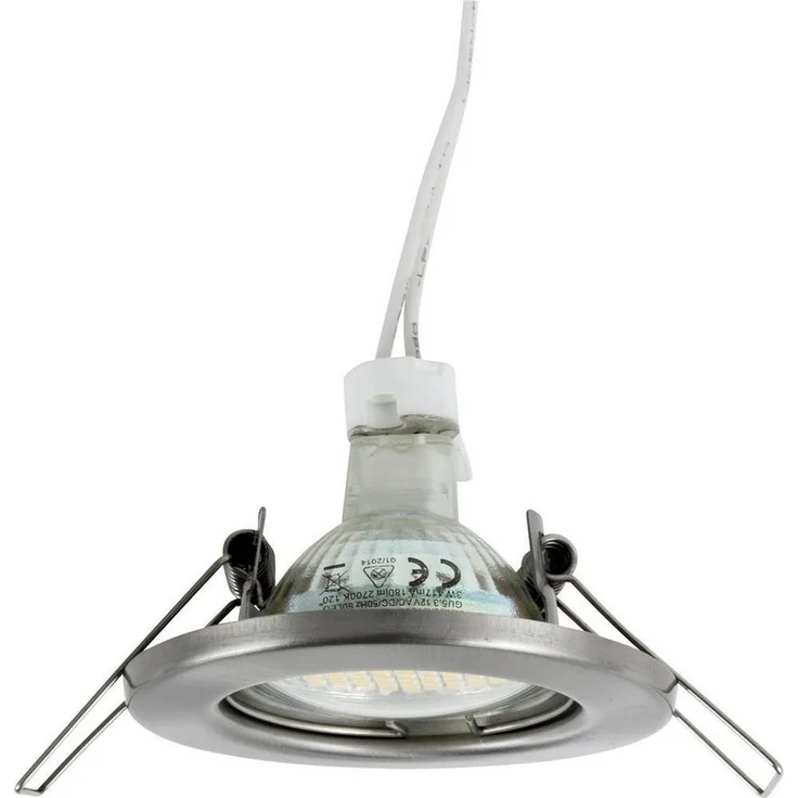 HEITRONIC LED Einbauleuchte Einbaustrahler rund, Edelstahl 23550 – Bild 3