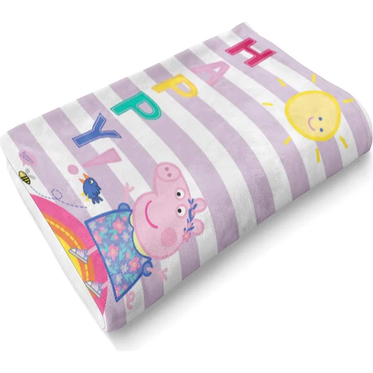 Badetuch Peppa Wutz Pig 'Happy' 75x150 cm