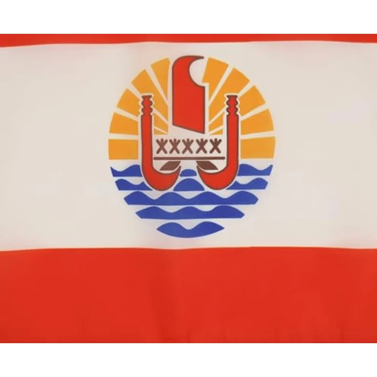 AZ FLAG - Flagge Französisch-Polynesien - 45x30 cm Mit Kordel - Polynésie Française Fahne 30 x 45 Cm - Flaggen – Bild 3