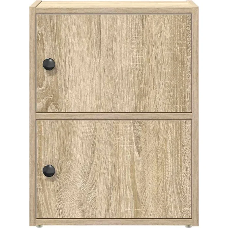 vidaXL Bücherregal Sonoma-Eiche 40x24x52 cm Holzwerkstoff 860357 – Bild 4