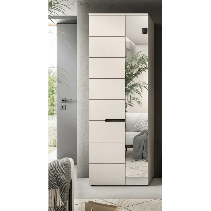 Garderobenschrank / Schuhschrank Cooper in Kaschmir 65 cm – Bild 4
