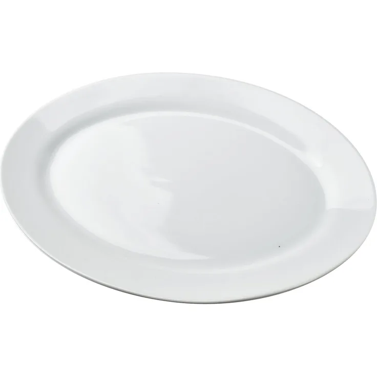 Platte porzellan BASIC Teller 35x24x3cm 1pc