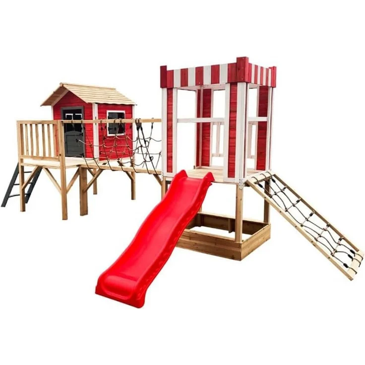 HOME DELUXE Spielpark inkl. Rutsche WUNDERLAND - 555 x 340 cm – Bild 1