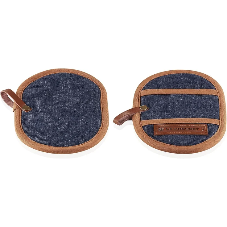 Le Creuset Topf-Griffschutz 2er Set denim