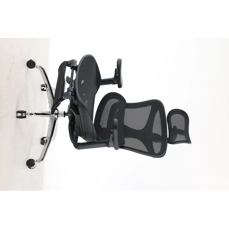 Sihoo 'Doro C300L' ergonomischer Schreibtischstuhl, Mit Fußpedal, 126 x 78,5 cm, in Schwarz – Bild 8