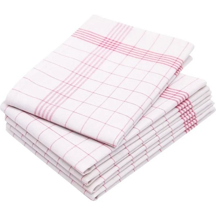ZOLLNER Geschirrtuch, (Spar-Set, 5-tlg), 50 x 70 cm, 50% Baumwolle, 50% Leinen, vom Hotelwäschespezialisten – Bild 4