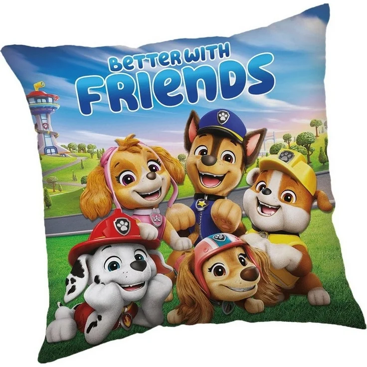 Paw Patrol PP553 Kissen 40x40 cm Dekokissen mit Füllung für Kinderzimmer – Bild 3