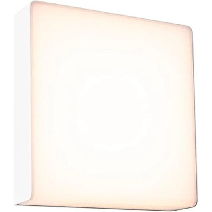 Paulmann 94841 LED Aussenwandleuchte Azalena Bewegungsmelder Weiss IP44 3000K