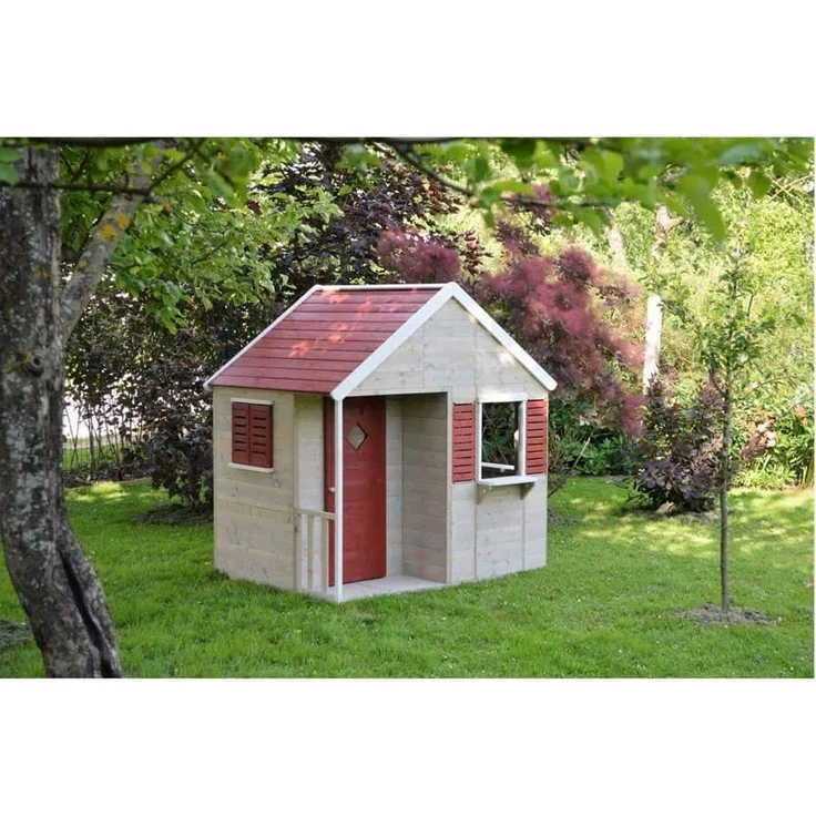 Wendi Toys Holz Spielhaus Krokodil | Natur | – Bild 6