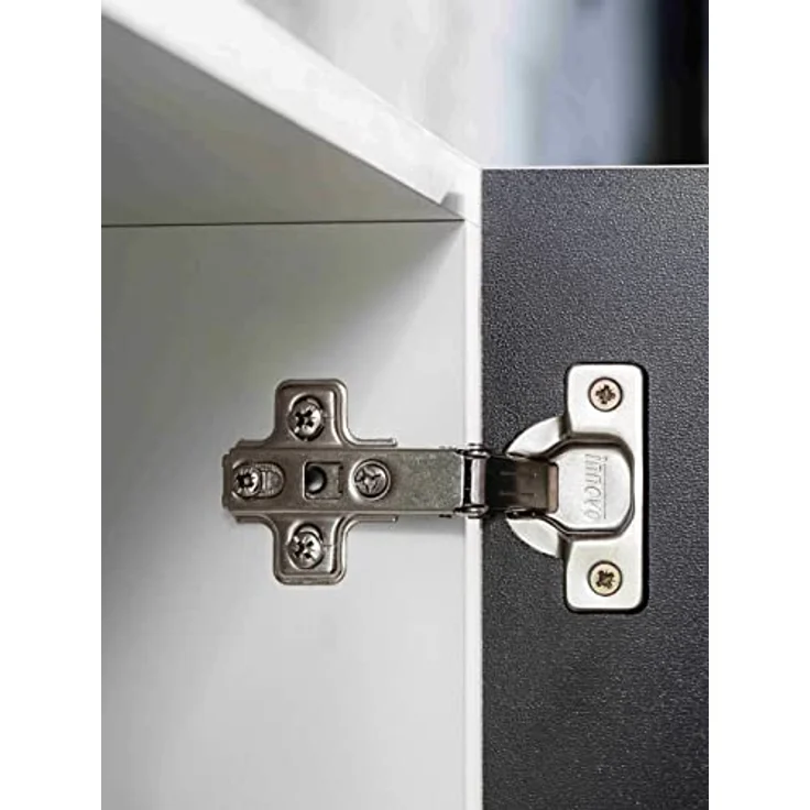 Komodee Lowboard Merano, Schwarz/Schwarz, Eiche Wotan, 4 Fächer, 230x52.5x35 cm, für Wohnzimmer und Wohnwände – Bild 6