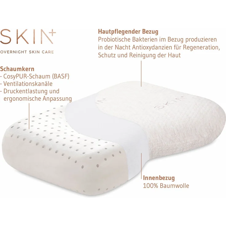Wellnesskissen maBELLA mit hautpflegendem SKIN+ Bezug, Aromatherapie mit Ylang-Ylang-Öl – Bild 7