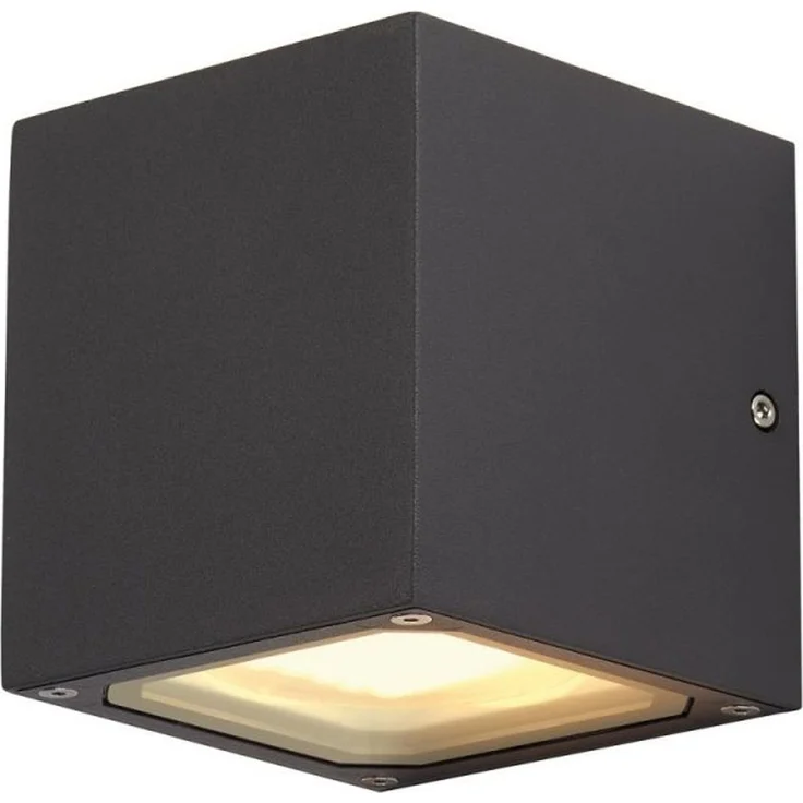 SLV No. 232535 SITRA CUBE Wandleuchte anthrazit 2xGX53 max. 2x9W – Bild 2