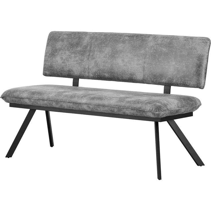 B&D home Essbank JUNA (1-St), gepolstert, mit Rückenlehne