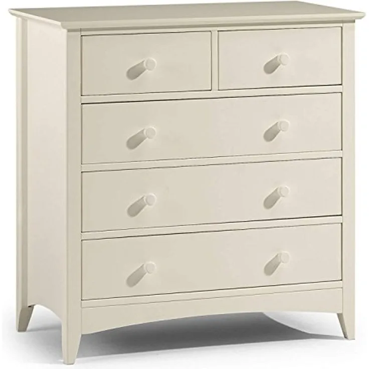 Julian Bowen Cameo 3+2 Kommode, Steinweiß
