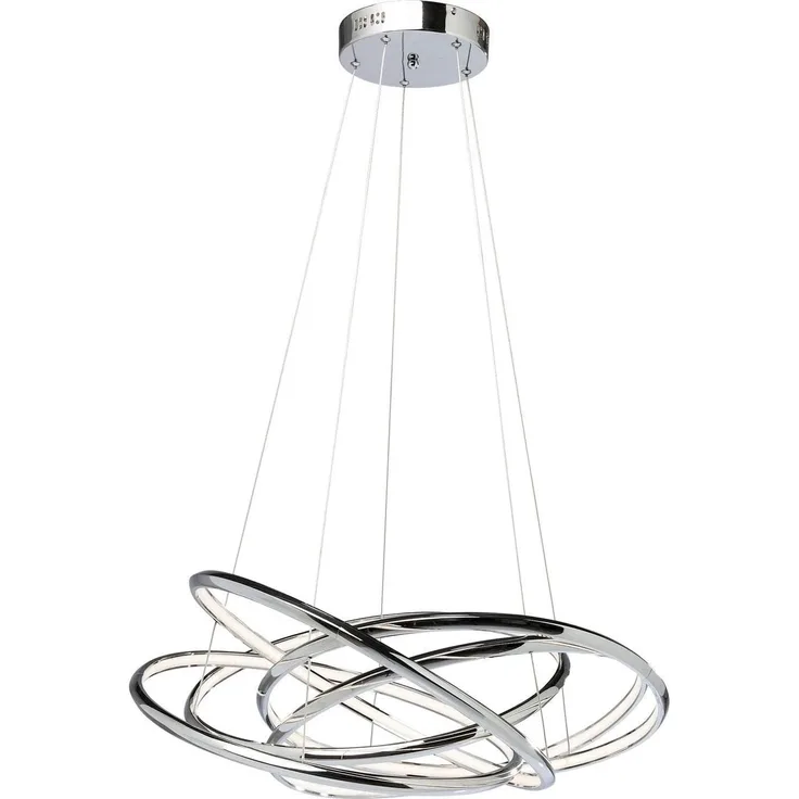 KARE Design Hängeleuchte Saturn LED Chrome Big 39162