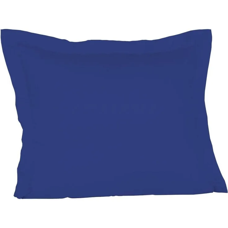 Fleuresse Mako-Satin-Kissenbezug uni colours 6012 royal Größe 35x40 cm mit Stehsaum