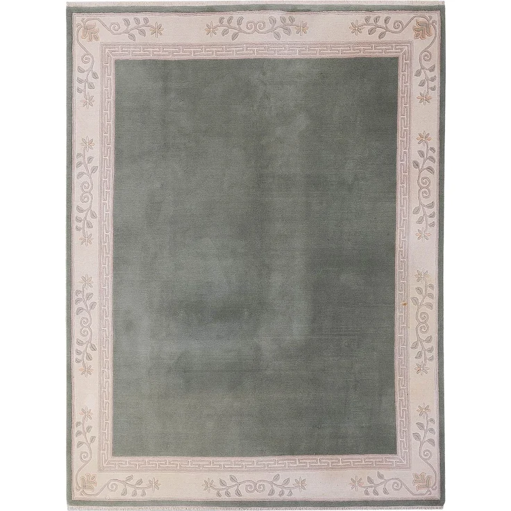 China Teppich - 300 x 250 cm - olivgrün – Bild 1