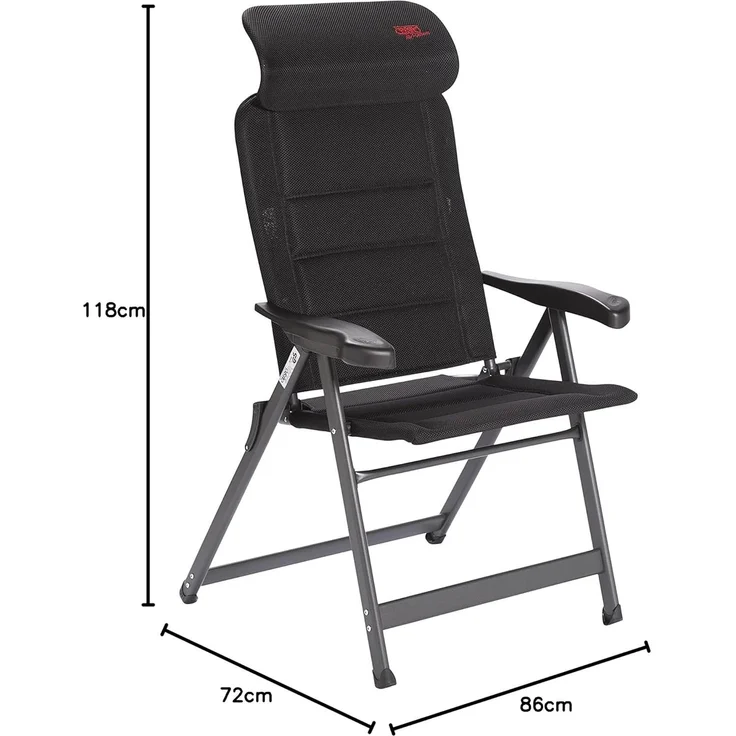 Crespo Air Deluxe Compact Campingstuhl – Bild 2
