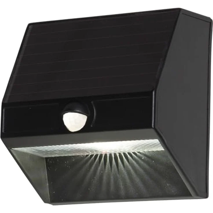 LED-Solar-Wandleuchte "Wally", Kunststoff, 11x11cm – Bild 4