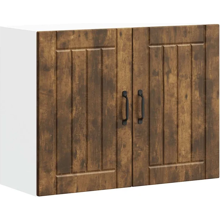 vidaXL Küchen-Hängeschrank Lucca Räuchereiche Holzwerkstoff 853832 – Bild 1