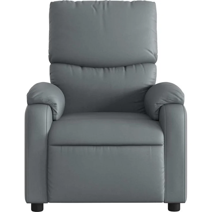 vidaXL Massagesessel Relaxsessel Grau Kunstleder 3205713 – Bild 6