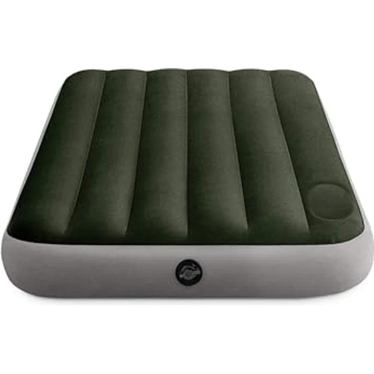 Intex Dura-Beam Standard Series Downy Luftbett mit integrierter Fußpumpe, Queen, Grün, 152 x 203 x 25 cm – Bild 11